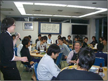 歓迎会の集合写真