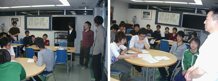 寮生大会の様子