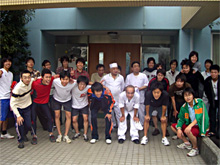 寮祭のステージ