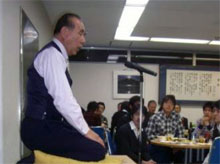 ご趣味の落語（真打、西先生）