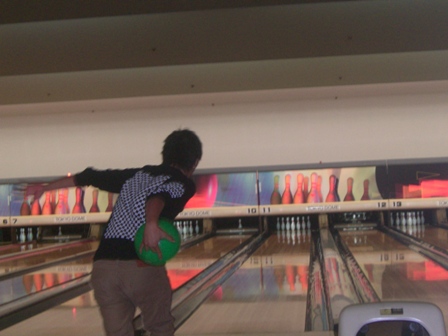 ボウリング大会の様子