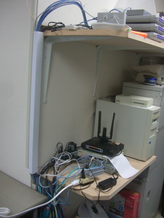 ネットワーク工事施工前