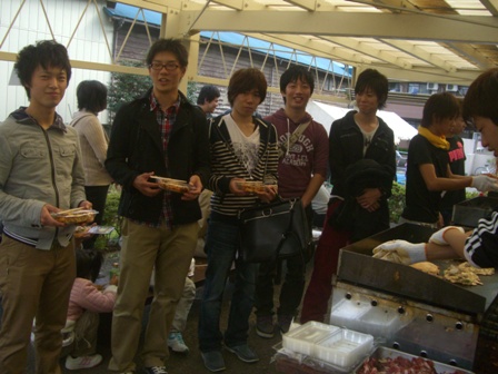 岐阜県学生寮寮祭の様子