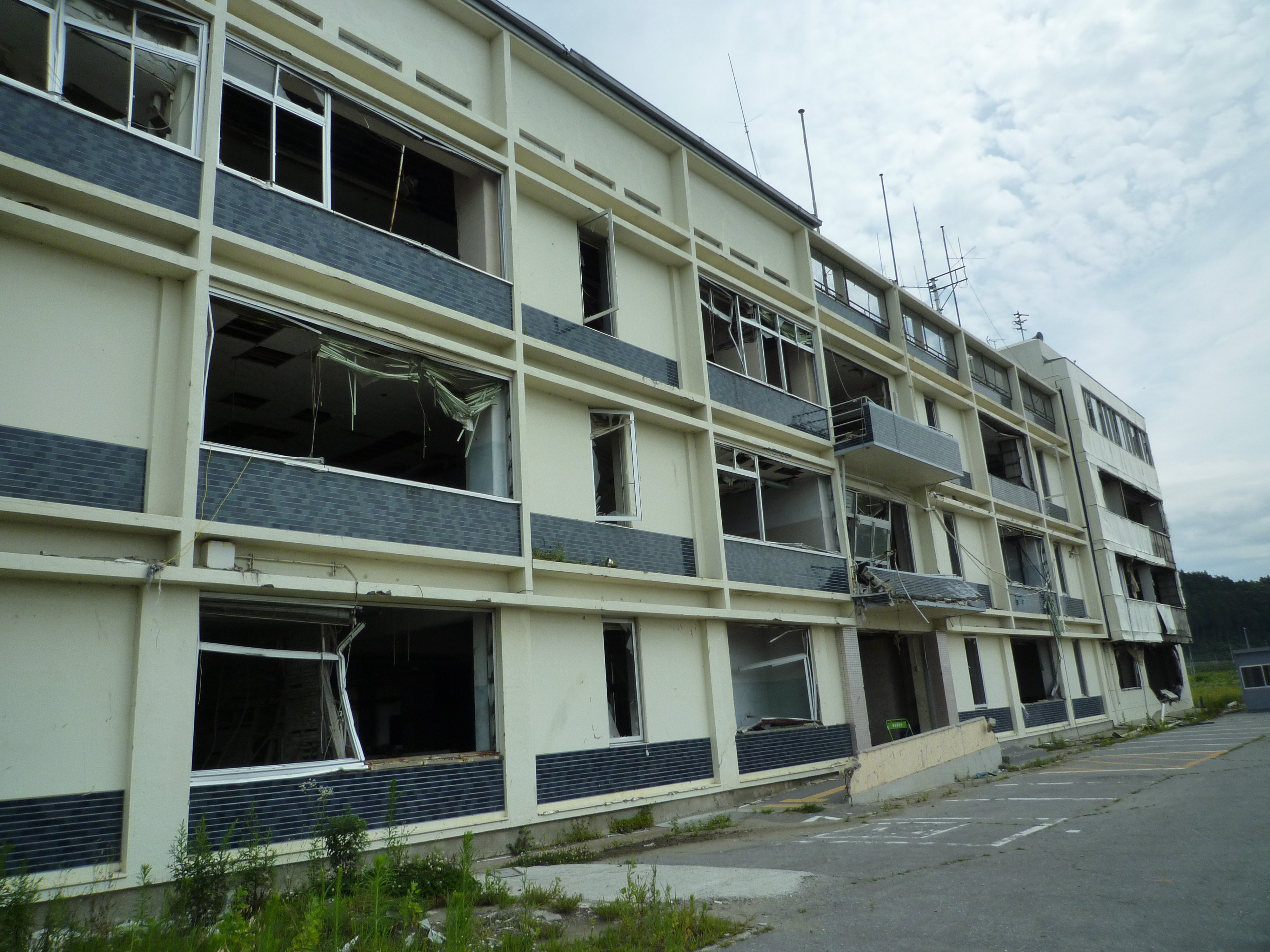 足湯ボランティア活動の様子