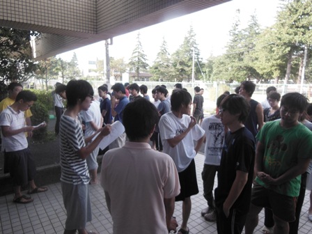 避難訓練の様子2