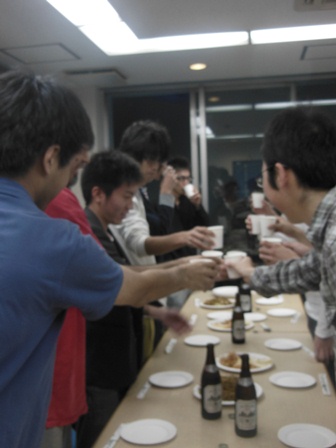 西村君壮行会の様子2