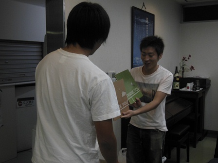 西村君壮行会の様子3