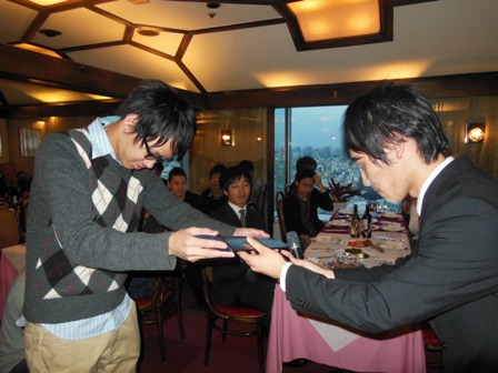 追いコンの様子