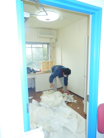 改修工事の様子