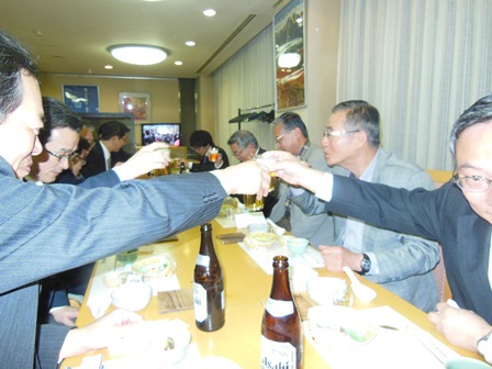 青雲会幹事会の様子