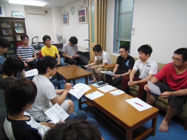 進路相談会の様子