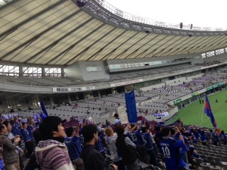 カターレ富山試合観戦の様子