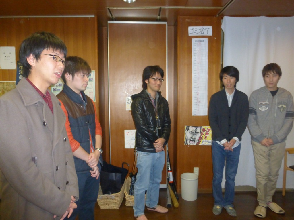 武生郷友会寮祭の様子