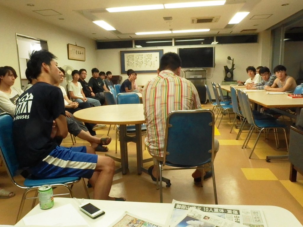 寮生大会の様子2