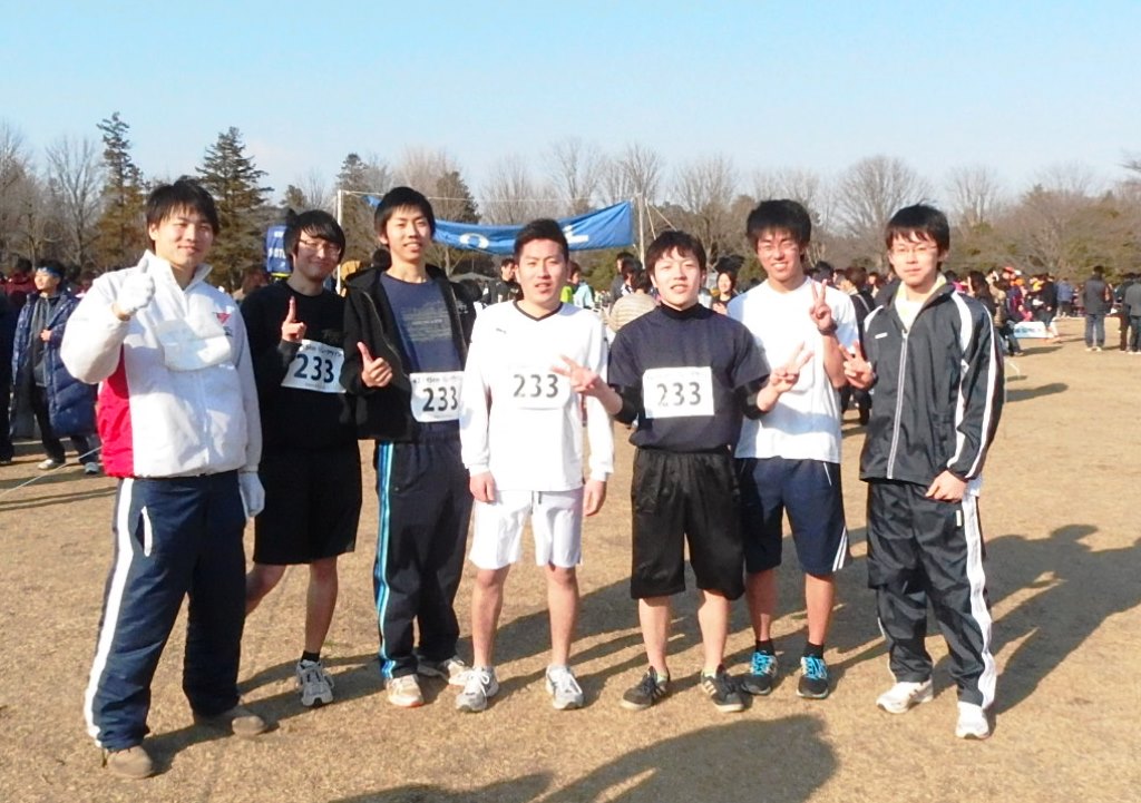 完走後の記念撮影