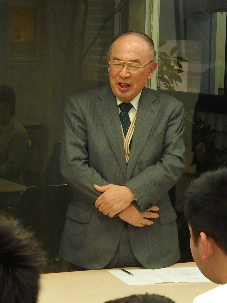 新寮生代表の宣誓