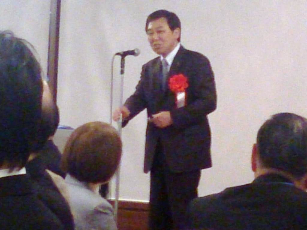 森雅志富山市長との記念撮影