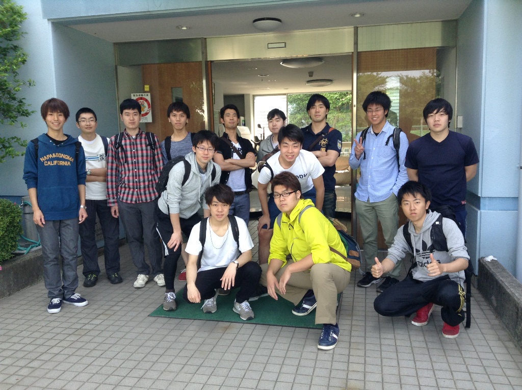 高尾山ハイキングの様子①