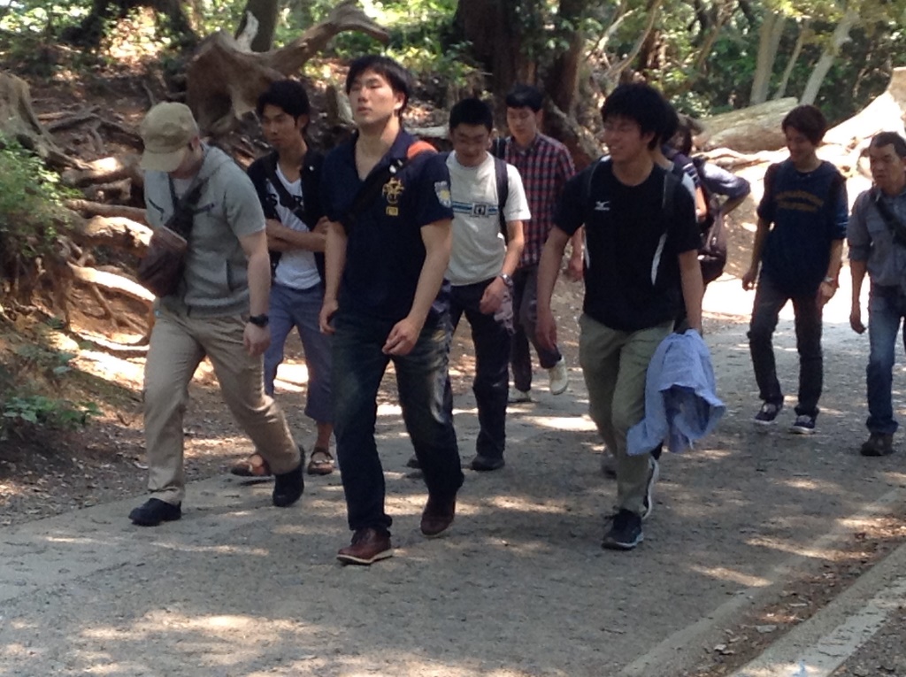 高尾山ハイキングの様子③