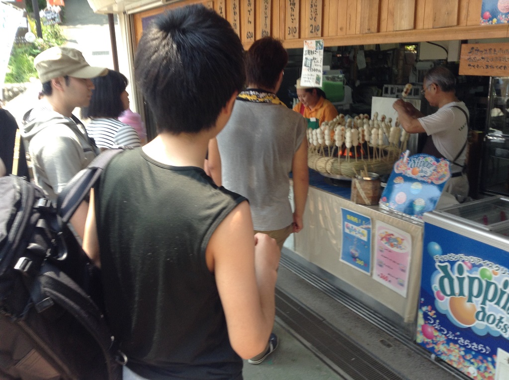 高尾山ハイキングの様子⑤