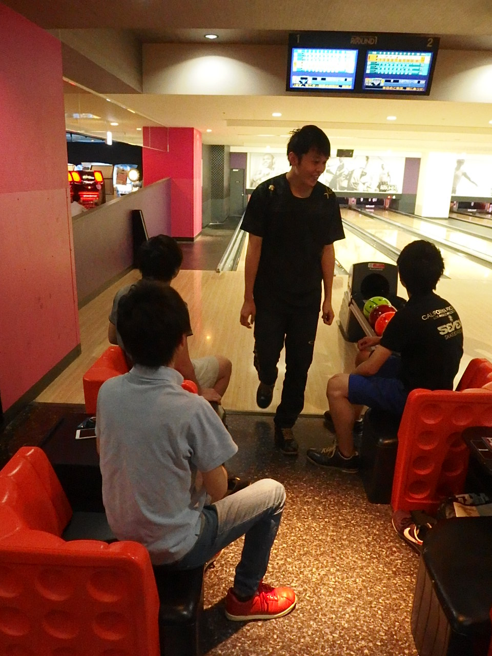 ボーリング大会の様子⑩