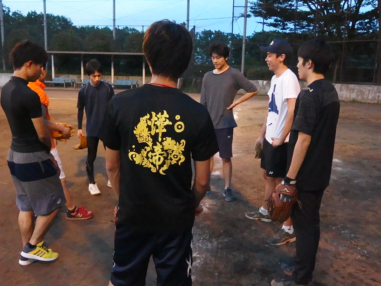 野球部練習の様子②