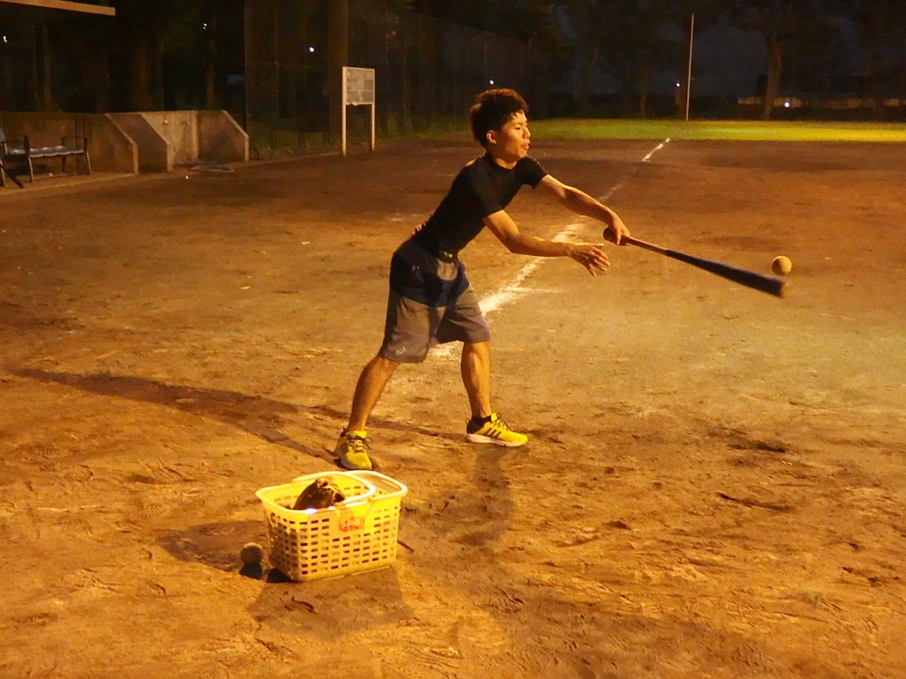 野球部練習の様子③