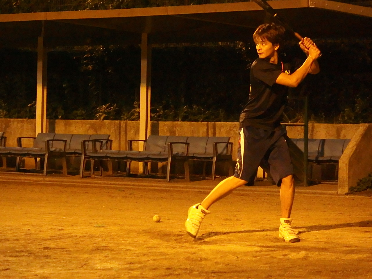 野球部練習の様子⑧