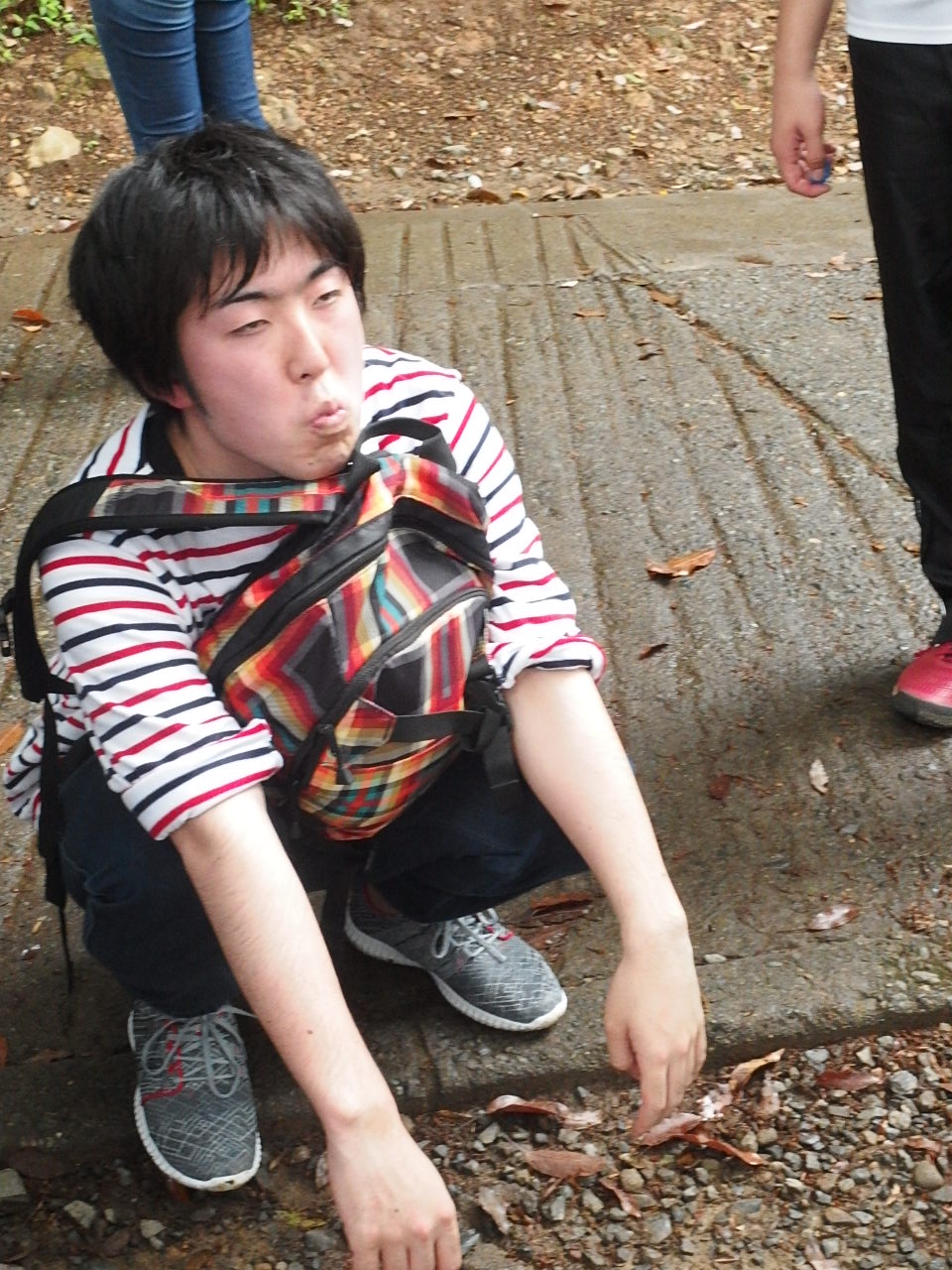 笑顔の寮生たち