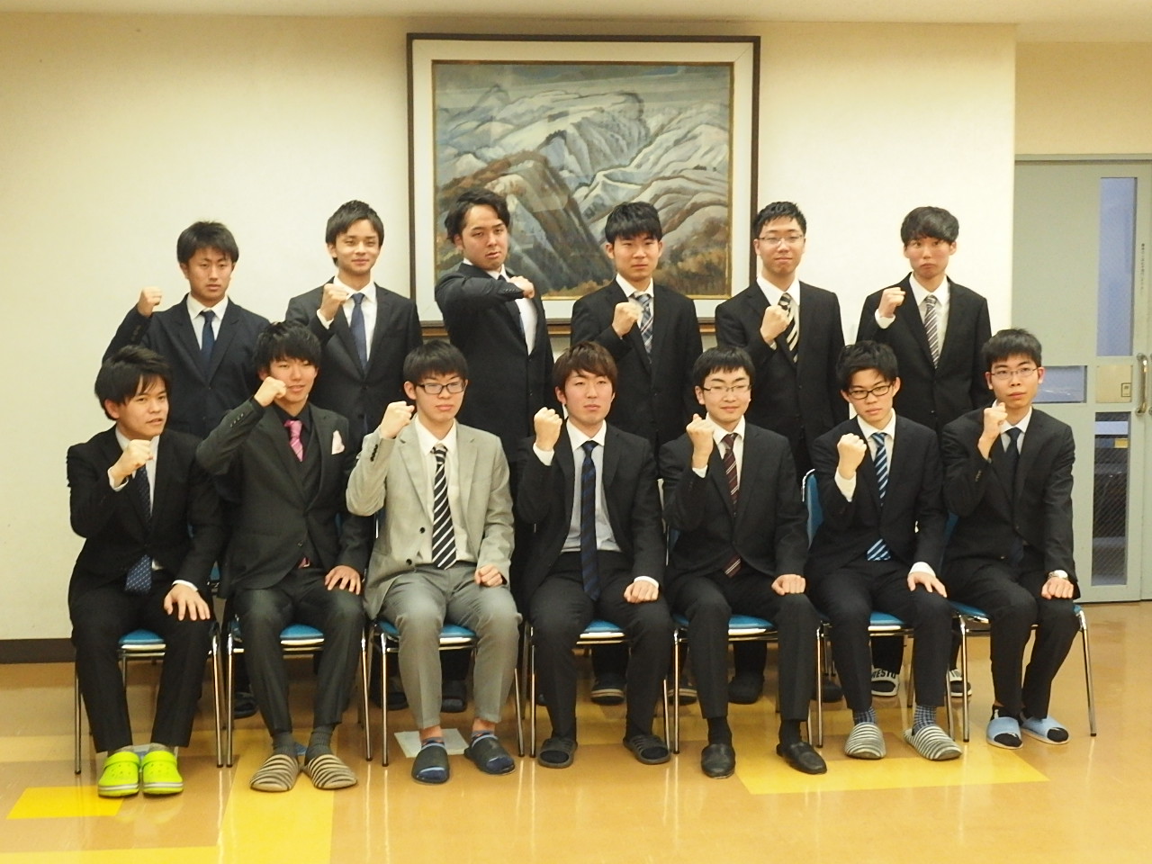 新成人の集合写真