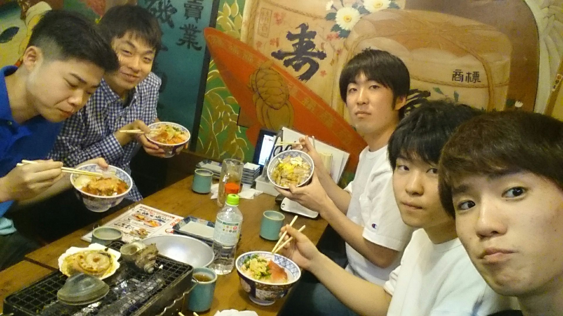 班別行動の様子