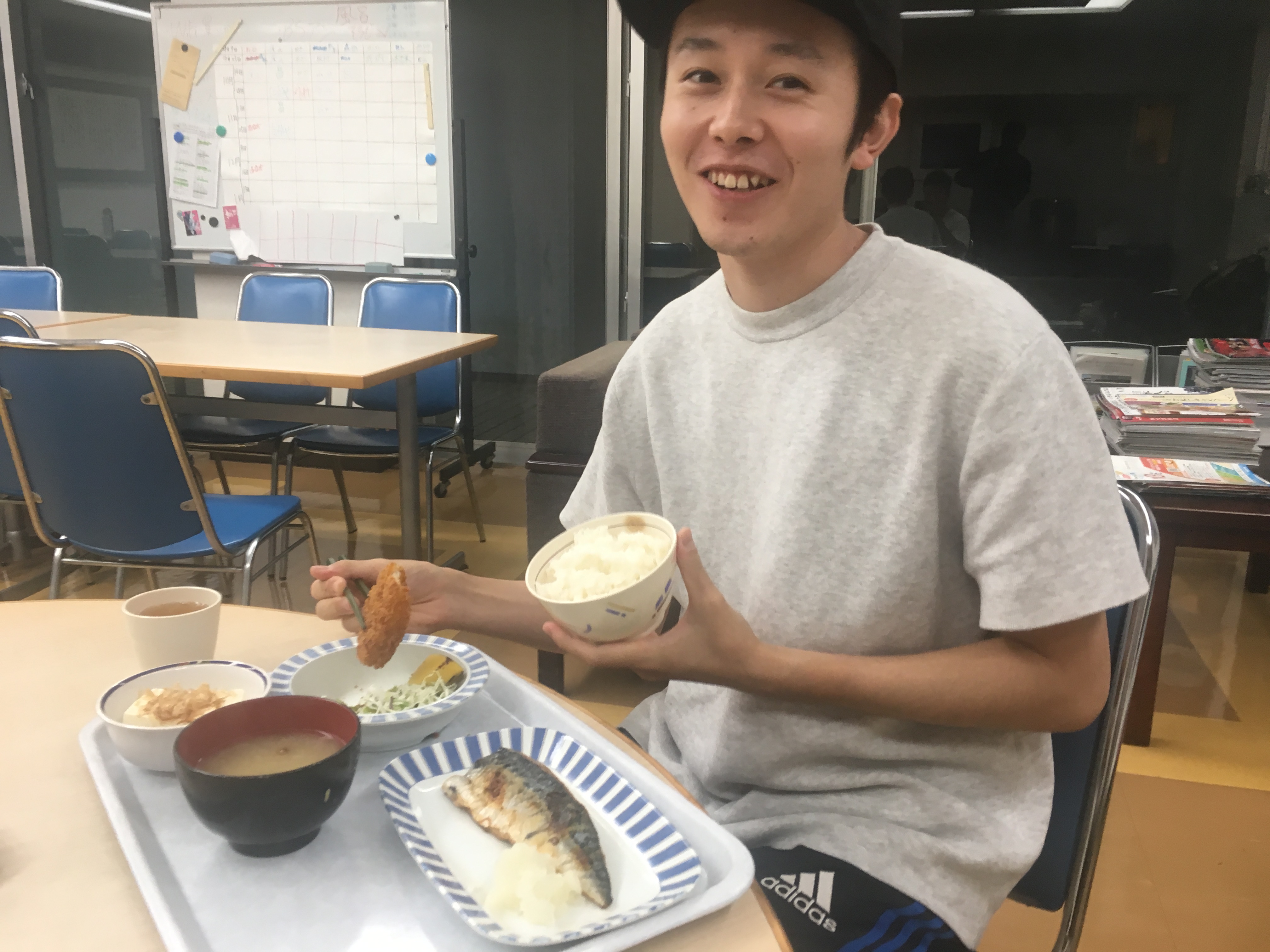 食事の様子
