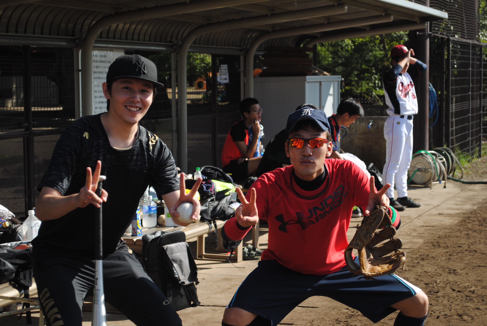 野球大会の様子