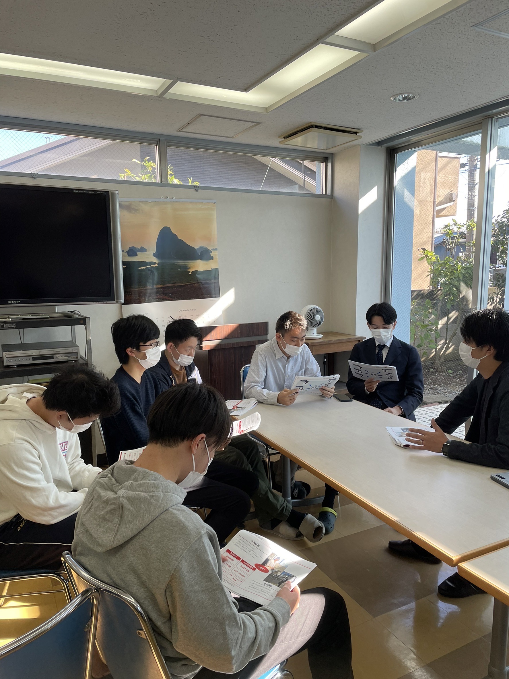 講師の方との懇談