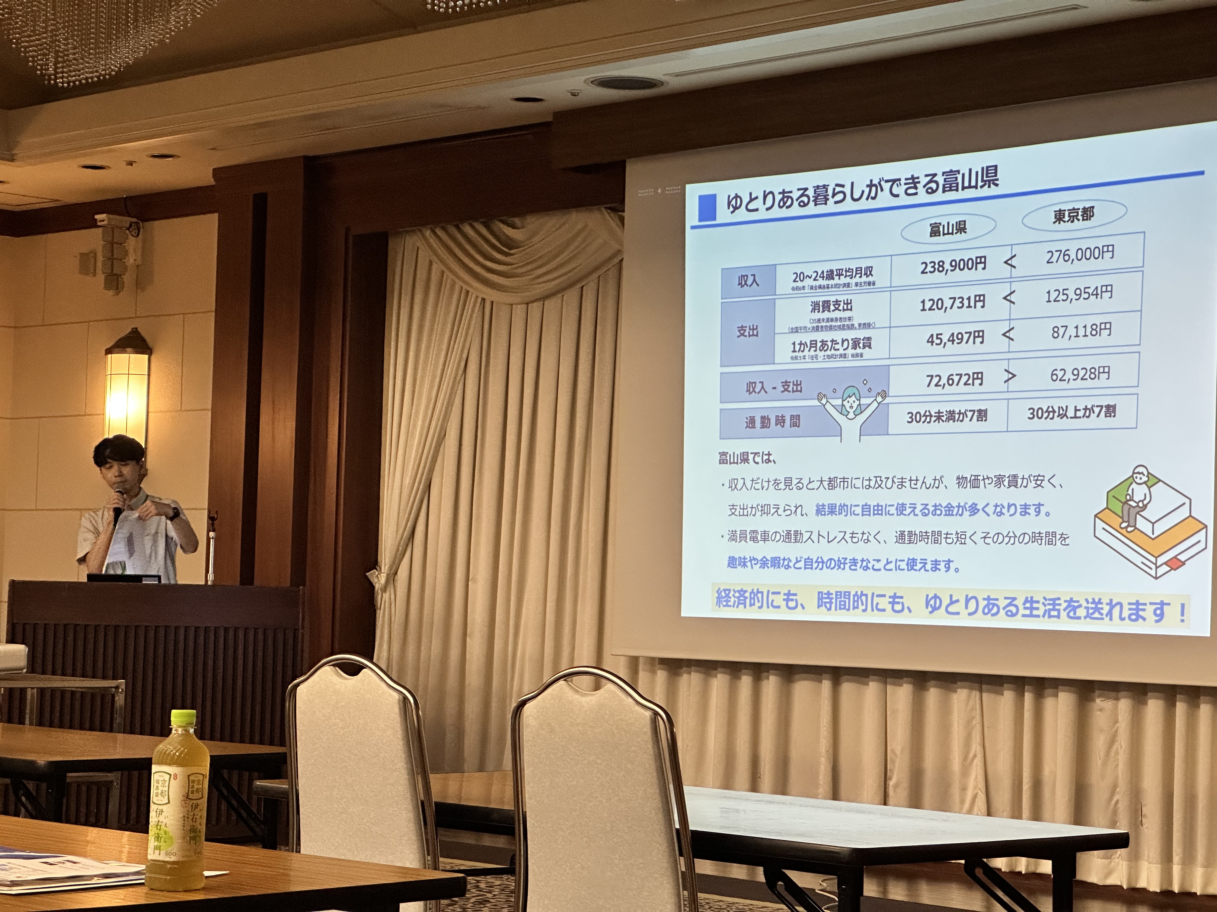 県担当者の方からの発表