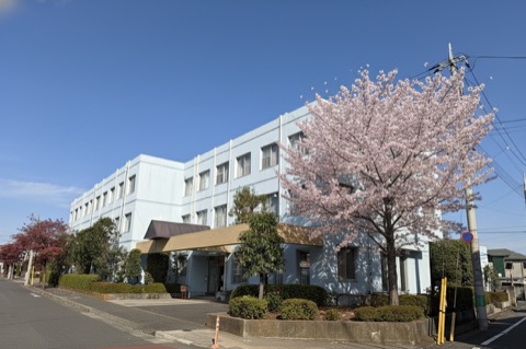 富山県学生寮 青雲寮の外観