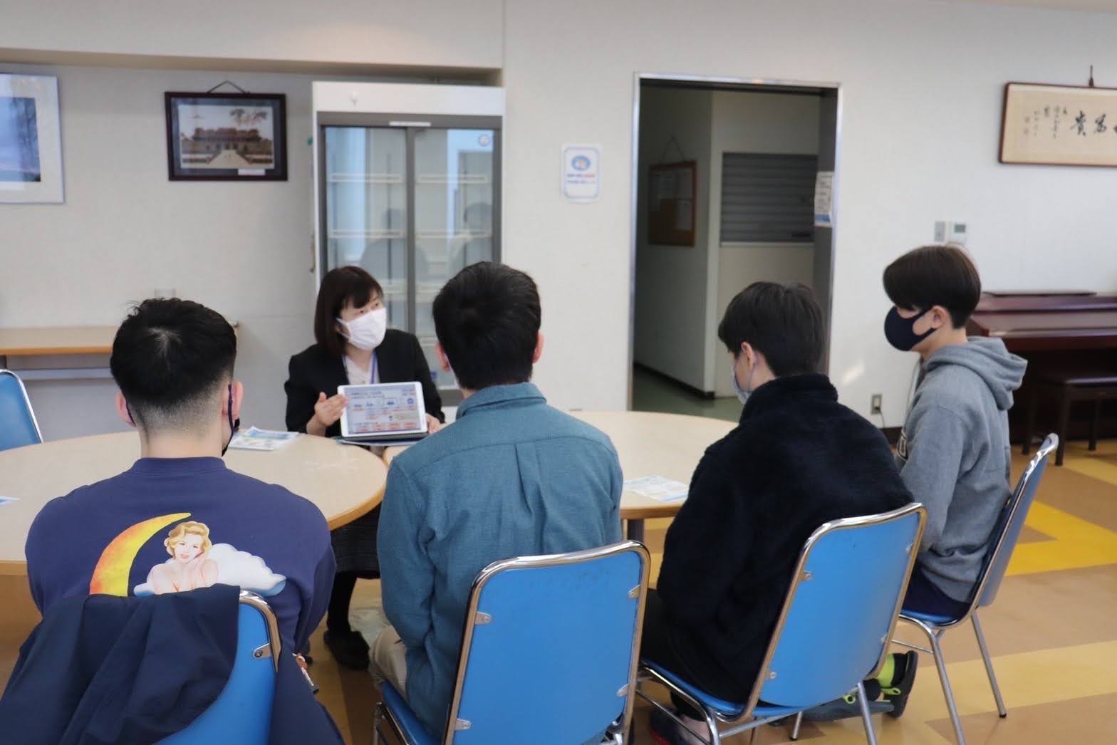 講師の皆さまと寮生